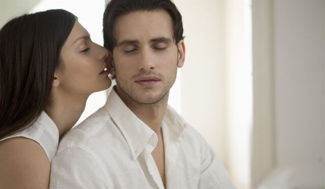 toques leves para excitar um homem