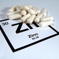 preparações com zinco para aumentar a potência