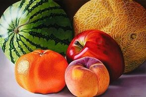 frutas saudáveis ​​para potência